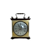 Vintage Estyma Quartz Gold Clock