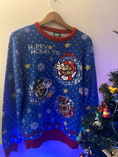 Super Mario Official Licensed Christmas Jumper