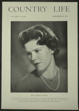 Marian Eleanor Young / Sale Thornton Hall Bletchley 1958 1 Page Photo Article