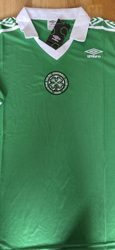 Glasgow celtic home shirt 1980 - celtic,