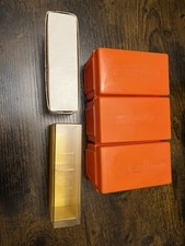 Bundle Of 5 Vintage Photo Slide 35mm Storage Boxes Kodak, Prinzcolor & Agfacolor