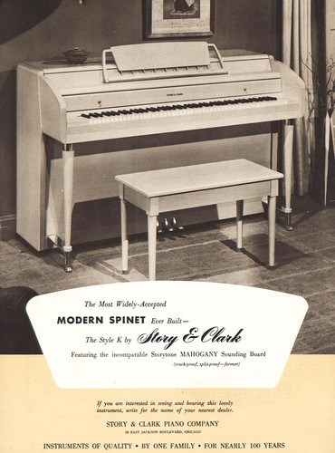 1955 story clark piano - 1955,