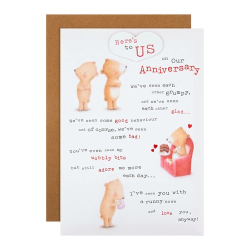 Hallmark our anniversary - anniversary, card
