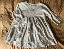 Calm amongst The Chaos,  Hartigan Linen Smock - One Size