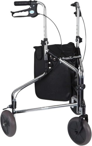 Tri wheel folding walker - folding,
