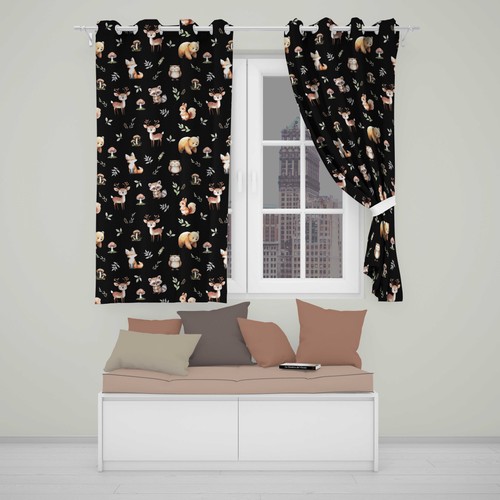 Blackout eyelet curtains - blackout,