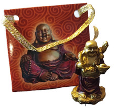Mini Lucky Buddha in a Bag -