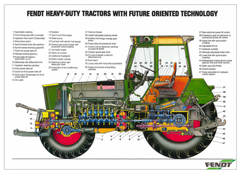 Fendt tractor favorit 610 612 - fendt,