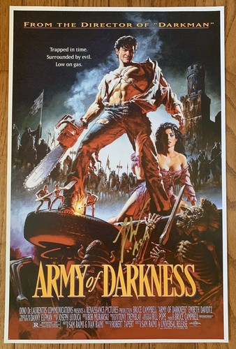 Bruce campbell signed army - campbell, of