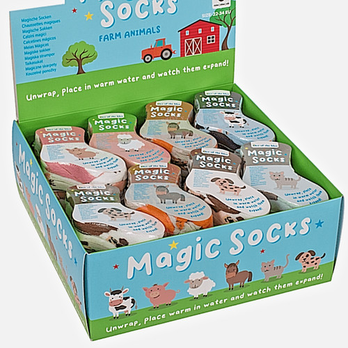 Animal magic flannel - animal, socks