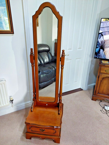 Vintage cheval mirror - vintage, by