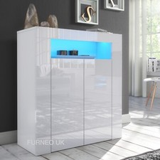 White sideboard cabinet modern - cabinet,