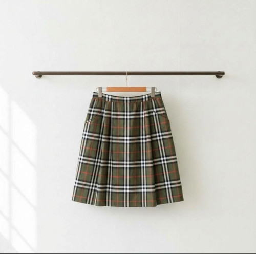 Burberrys wool plaid - plaid, skirt