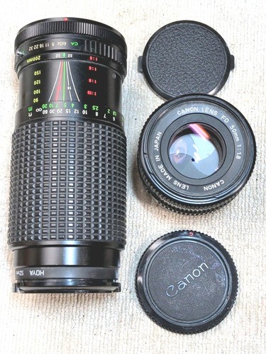 Canon nfd 50mm 8 - nfd, f1.8