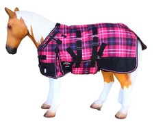 1200D Miniature Weanling Donkey Foal Pony Horse Winter Blanket 519SolidColor