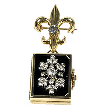 Coro Gold Tone Fleur de Lis