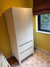 Ikea wardrobe (white) with 2