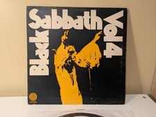 BLACK SABBATH VOL 4 UK VERTIGO