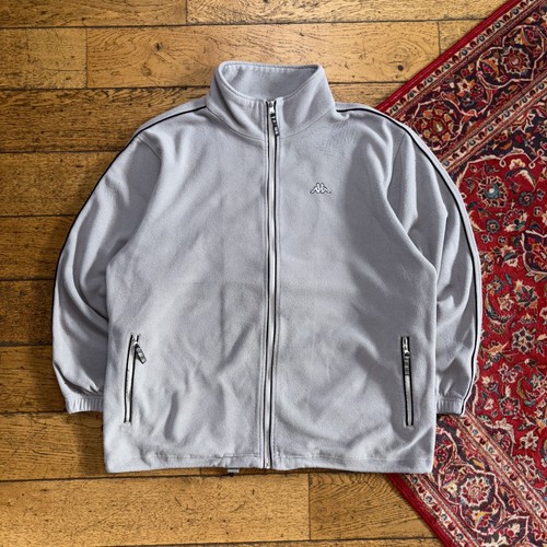 Vintage kappa grey fleece - grey,
