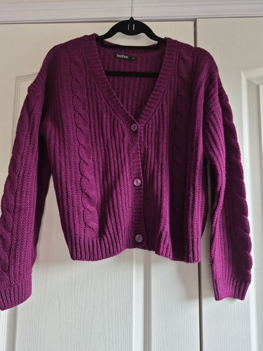 Boohoo women purple size - boohoo,