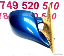 BMW E36 M3 Coupe Cabrio Genuine Driver Door Mirror RHS With Lens/No Wiring