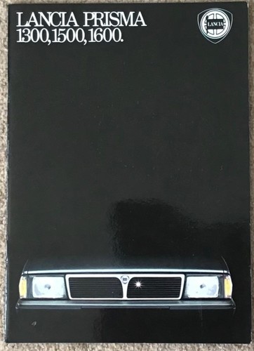Lancia prisma range - prisma, sales