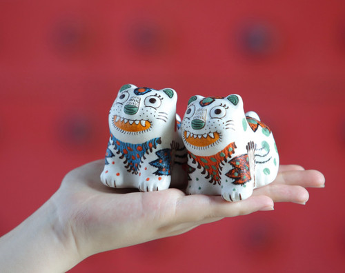 Korean folk art - art, tiger