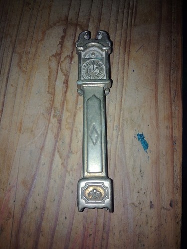 Vintage brass grandfather - brass,