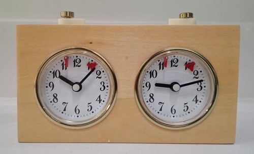 Mechanical chess clock timer