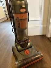 VAX Mach9 Model U88-M9-B 1200W Upright Vacuum Cleaner Grey And Orange Working