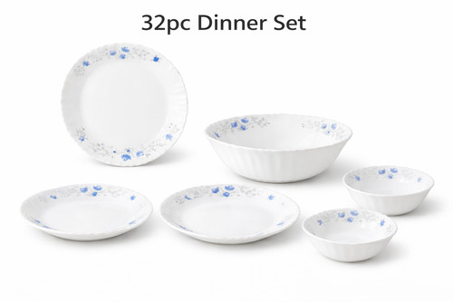 Piece royal blue dinner - piece, set