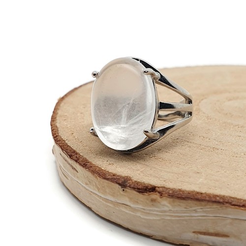 Ring oval gemstone - ring, natural