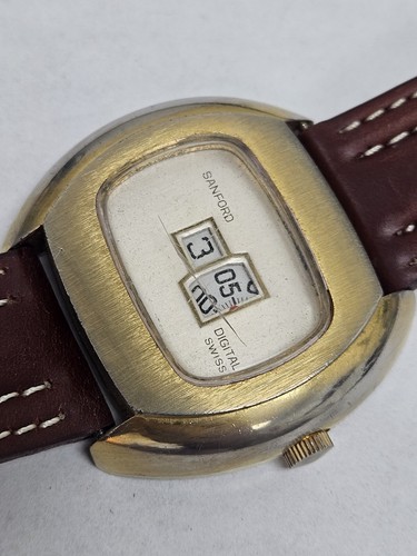 1970s mens sanford gold tone - gold,