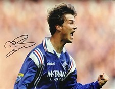 BRIAN LAUDRUP SIGNED GLASGOW