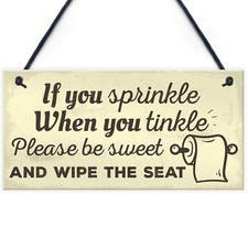 Funny toilet bathroom sign - funny, for