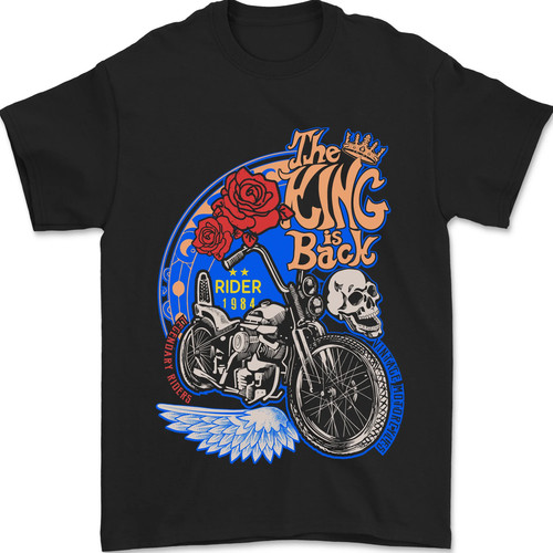 King back custom chopper - custom,