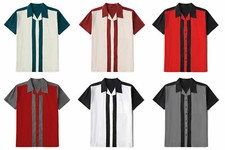 Mens Retro Stripe Cotton