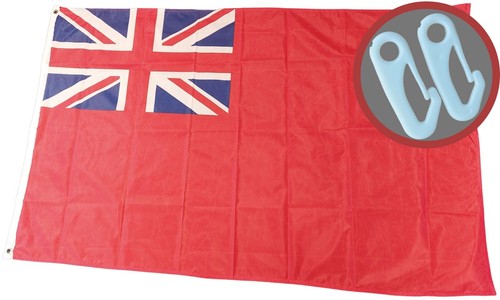 Red ensign flag - red,