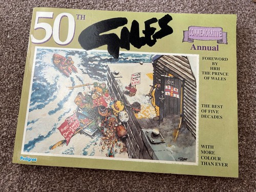 Giles cartoon book - giles,