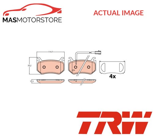 Brake pads set braking - pads,