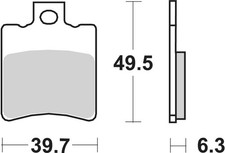 SBS Brake Pads Front For HONDA