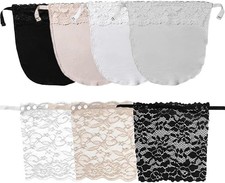 7 Pcs Clip-on Mock Camisole Bra Insert Modesty Panel Vest for Women 