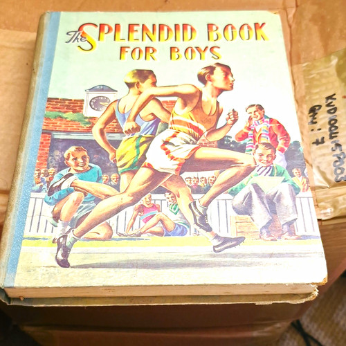 The splendid book for boys - book,
