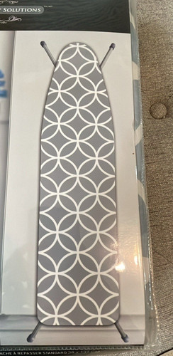 Gray white circle design - white,
