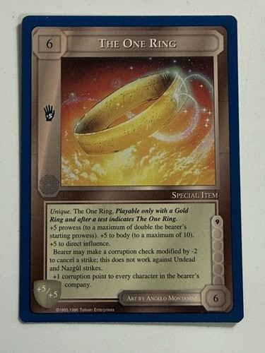 Middle earth ccg the - the, one
