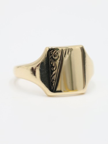 Vintage 9ct yellow solid - yellow,