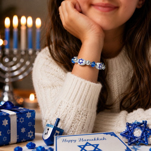 Jewish bracelet star - jewish, of