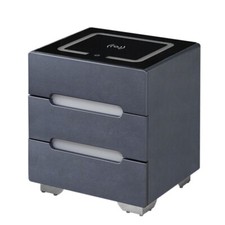 Grey Bedside Tables Cabinets 3