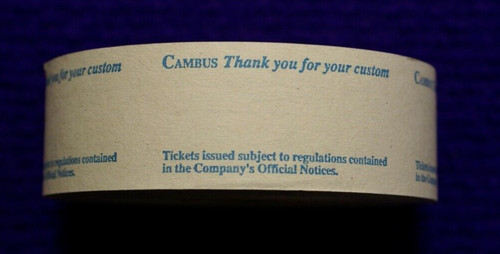 Cambus cambridge bus conductor - cambridge,