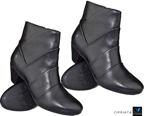 Ladies ankle leather smart - leather,